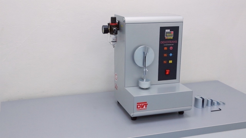 FOLDING STRENGTH TESTER FOR ARTIFICIAL LEATHER DVT BUK D