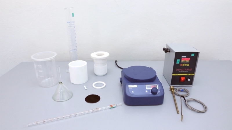 ACID AND ALKALI PERMEABILITY TEST SET DVT EPH