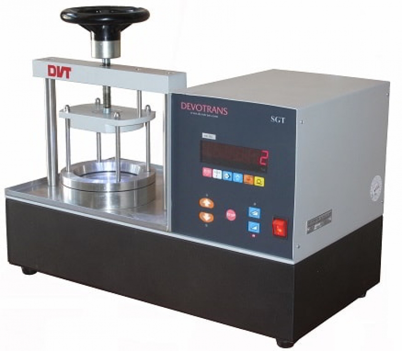 WATERPROOFNESS TESTER FOR TEXTILES OR MEMBRANES DVT SGT